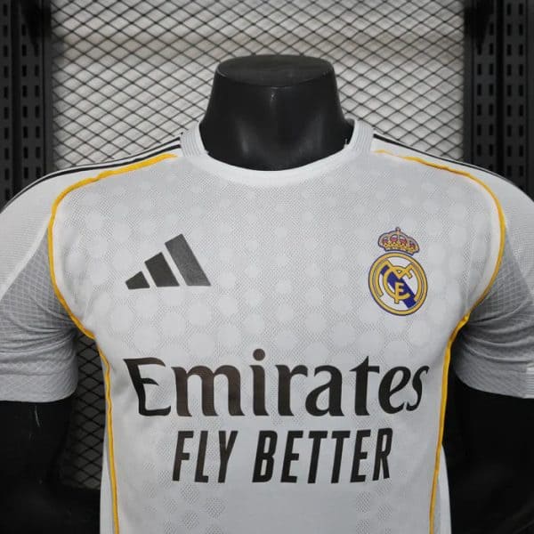 Real Madrid 2025/2026 Home Player Jersey - Image 3