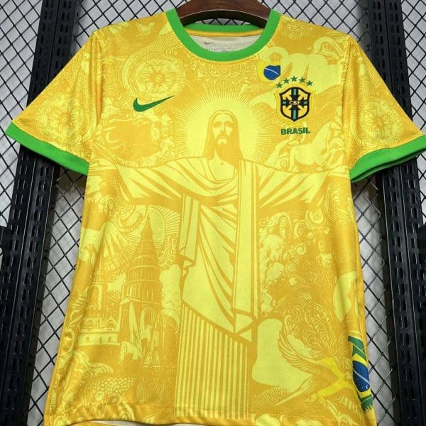 Brazil Yellow Savior Jersey - Image 6