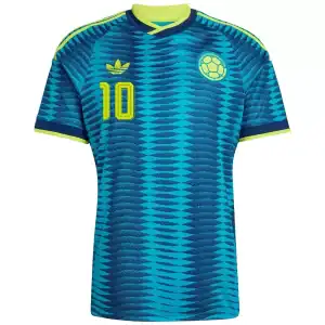 James #10 Colombia Away Jersey World Cup 2026