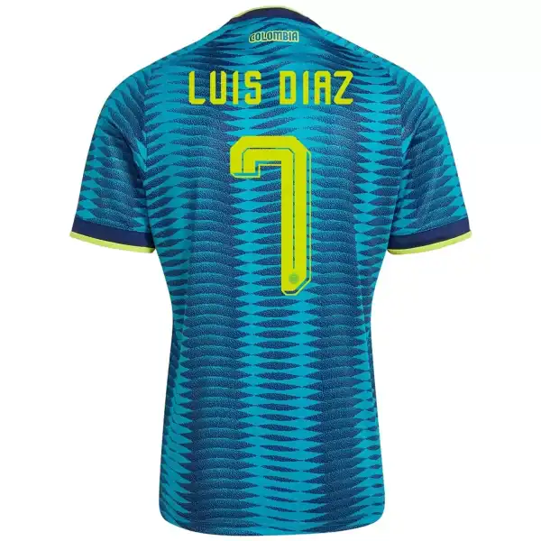 Luis Diaz #7 Colombia Away Jersey World Cup 2026 - Image 1