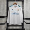 Real Madrid 2017/2018 Home Long Sleeve Retro Jersey