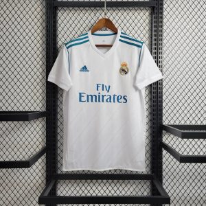 Real Madrid 2017/2018 Home Retro Jersey