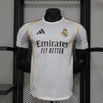 Real Madrid 2025/2026 Home Player Jersey