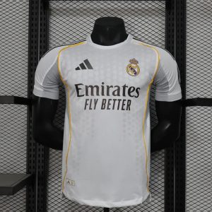 Real Madrid 2025/2026 Home Player Jersey