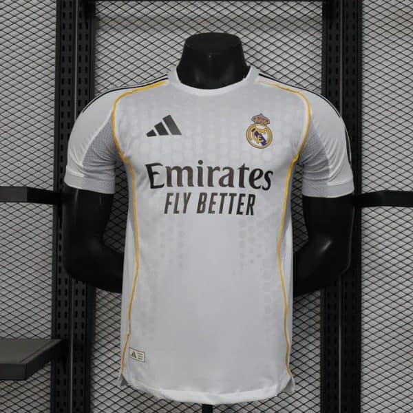 Real Madrid 2025/2026 Home Player Jersey - Image 1