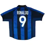 Ronaldo #9 Retro Inter Milan Home Jersey 2001/02