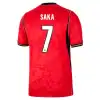 Saka #7 England Away Jersey World Cup 2026